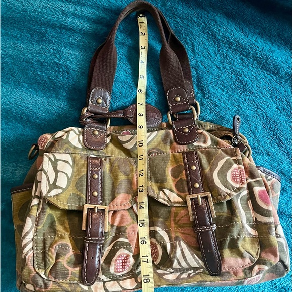 Fossil Camouflage Floral Tote Bag - Picture 4 of 12